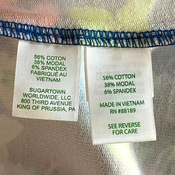 NWOT LILLY PULITZER Melena Size XL Borealis Blue Social Sunset Popover Zip Top - Picture 7 of 10